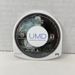 Tom Clancy's Ghost Recon: Advanced Warfighter 2 (Sony PSP, 2007) Disc Only